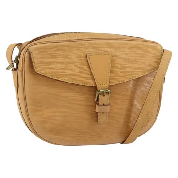 Louis Vuitton Handbags - LOUIS VUITTON Epi Jeune Fille MM Shoulder Bag Beige M52156 LV Auth BA8158
